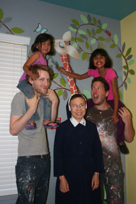 Children's room mural