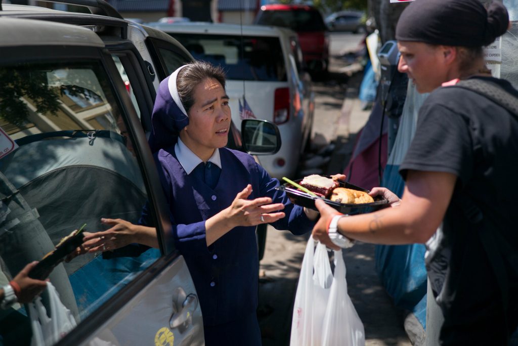 Helping on the streets